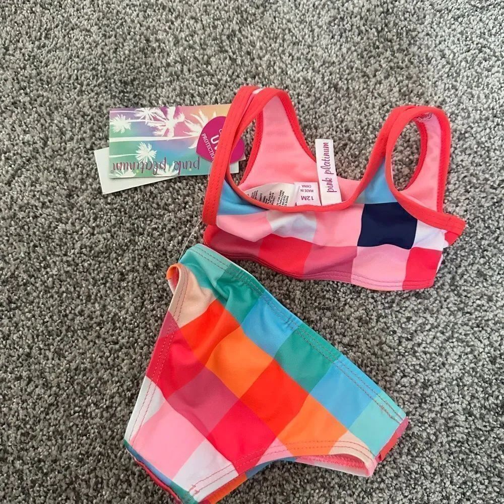 Pink Platinum Multicolor Bikini Set - Picture 7 of 7